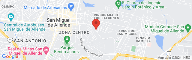 Property 6202 Map in San Miguel de Allende