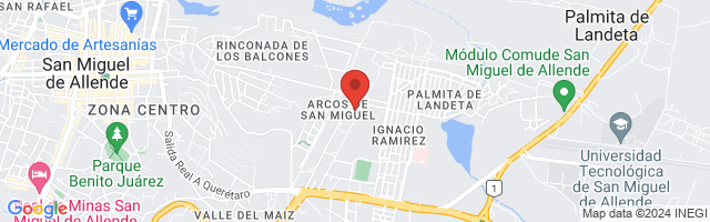 Property 6203 Map in San Miguel de Allende