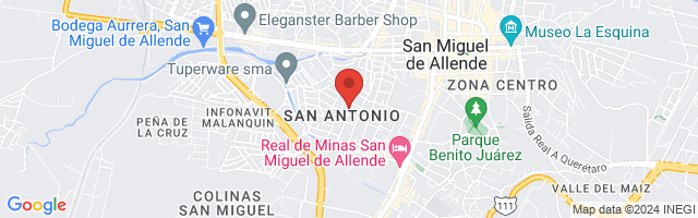 Property 6212 Map in San Miguel de Allende