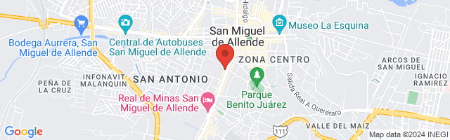 Property 6229 Map in San Miguel de Allende