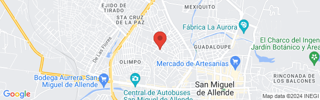 Property 6244 Map in San Miguel de Allende