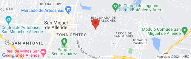 Property 6252 Map in San Miguel de Allende
