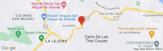 Property 6256 Map in San Miguel de Allende