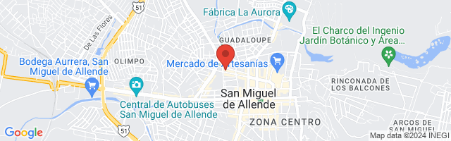 Property 6284 Map in San Miguel de Allende