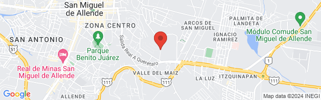 Property 6289 Map in San Miguel de Allende