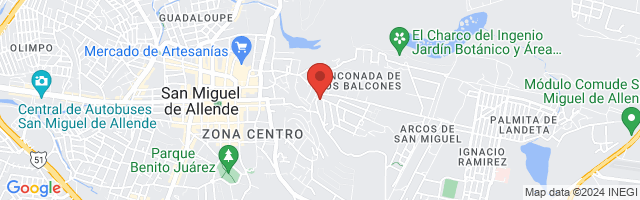 Property 6293 Map in San Miguel de Allende