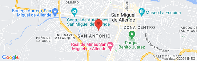 Property 6312 Map in San Miguel de Allende