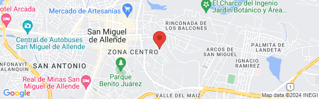 Property 6319 Map in San Miguel de Allende