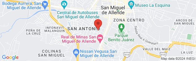 Property 6336 Map in San Miguel de Allende