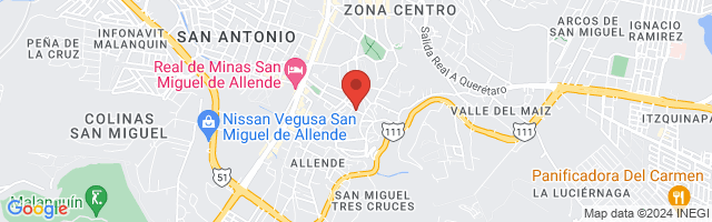 Property 6337 Map in San Miguel de Allende