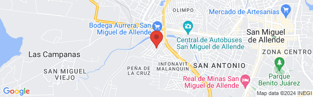 Property 6349 Map in San Miguel de Allende