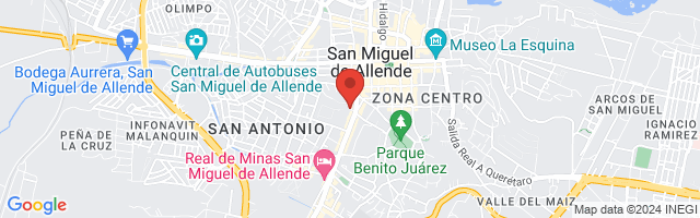 Property 6355 Map in San Miguel de Allende