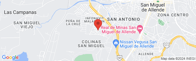 Property 6378 Map in San Miguel de Allende