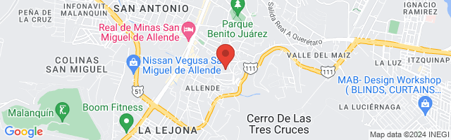 Property 6389 Map in San Miguel de Allende