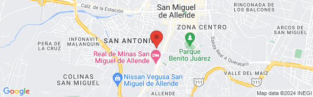 Property 6416 Map in San Miguel de Allende