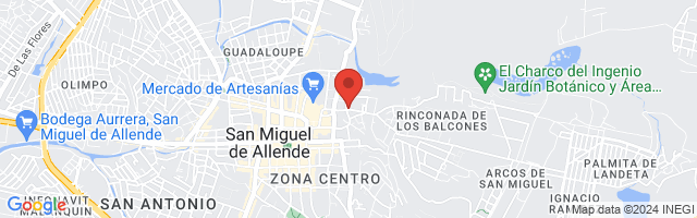Property 6425 Map in San Miguel de Allende