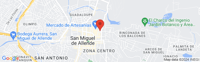 Property 6434 Map in San Miguel de Allende