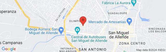 Property 6438 Map in San Miguel de Allende