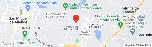Property 6466 Map in San Miguel de Allende