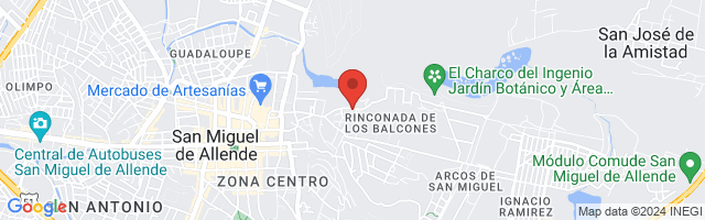 Property 6485 Map in San Miguel de Allende