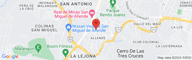 Property 6523 Map in San Miguel de Allende