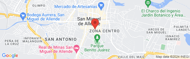 Property 6553 Map in San Miguel de Allende