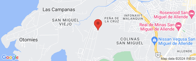 Property 6576 Map in San Miguel de Allende