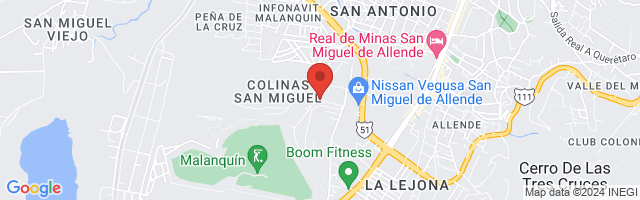 Property 6577 Map in San Miguel de Allende