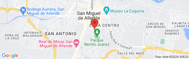 Property 6578 Map in San Miguel de Allende