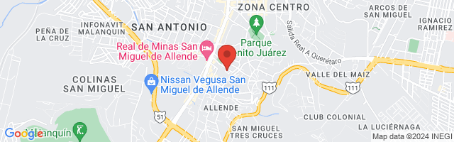 Property 6584 Map in San Miguel de Allende
