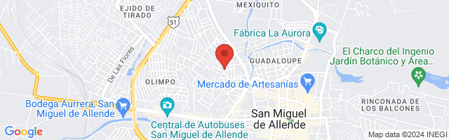 Property 6589 Map in San Miguel de Allende