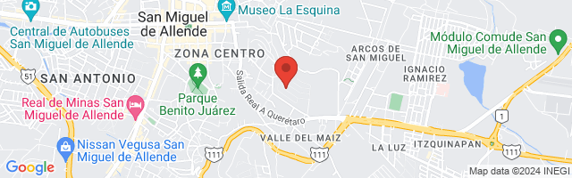 Property 6590 Map in San Miguel de Allende