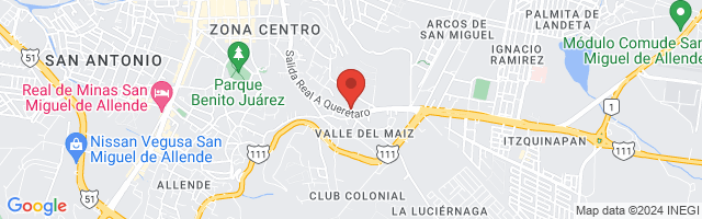 Property 6626 Map in San Miguel de Allende