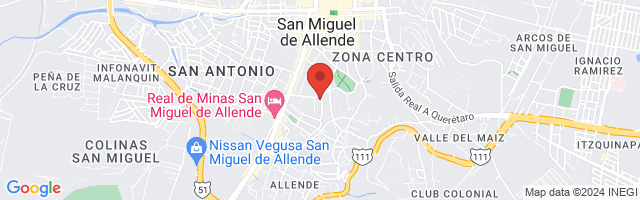 Property 6635 Map in San Miguel de Allende