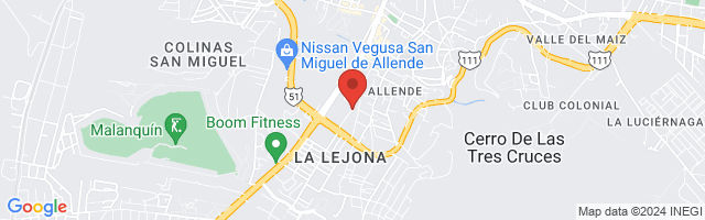 Property 6642 Map in San Miguel de Allende