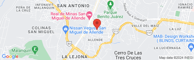Property 6666 Map in San Miguel de Allende