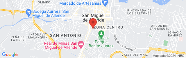 Property 6667 Map in San Miguel de Allende