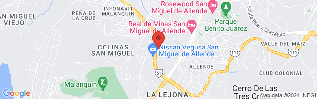Property 6702 Map in San Miguel de Allende