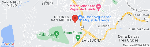 Property 6706 Map in San Miguel de Allende