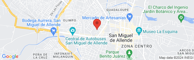 Property 6737 Map in San Miguel de Allende