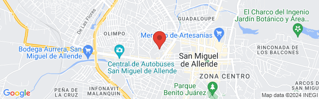 Property 6739 Map in San Miguel de Allende