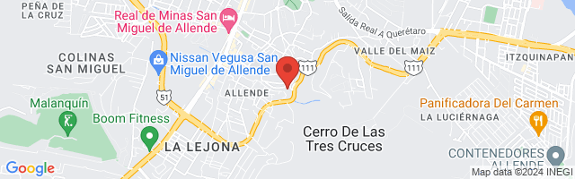 Property 6787 Map in San Miguel de Allende