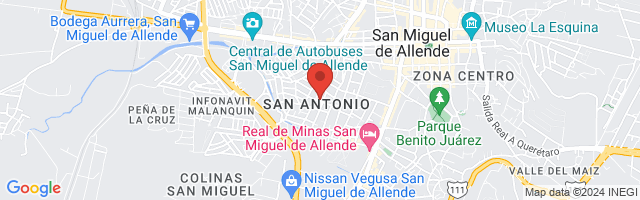 Property 6796 Map in San Miguel de Allende