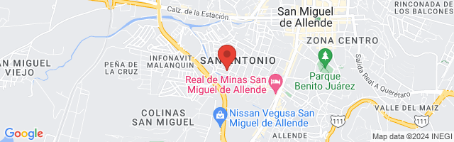 Property 6809 Map in San Miguel de Allende