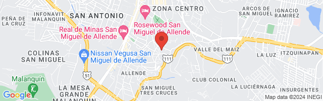 Property 6919 Map in San Miguel de Allende
