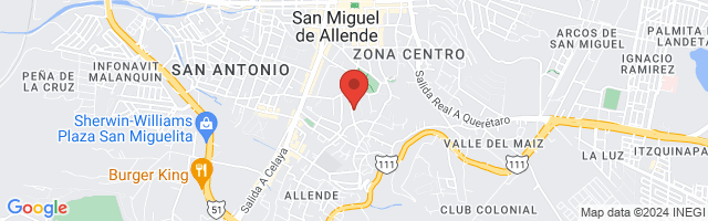 Property 6930 Map in San Miguel de Allende