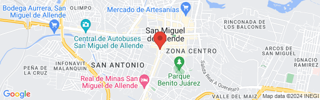 Property 6947 Map in San Miguel de Allende