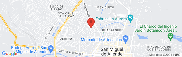 Property 6974 Map in San Miguel de Allende