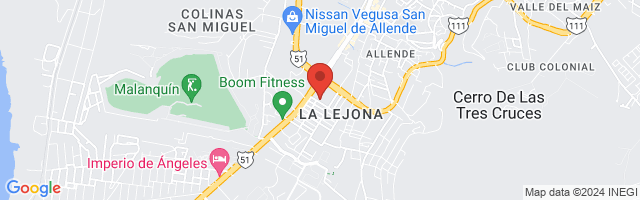 Property 6979 Map in San Miguel de Allende