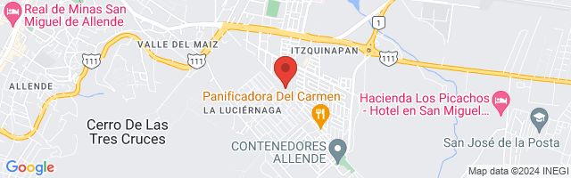 Property 7028 Map in San Miguel de Allende